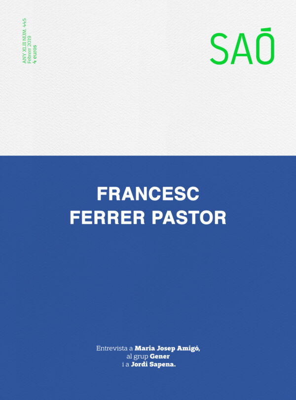 Francesc Ferrer Pastor - Nº445